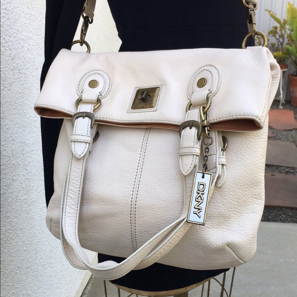 DNKY Donna Karen leather handbag purse tote